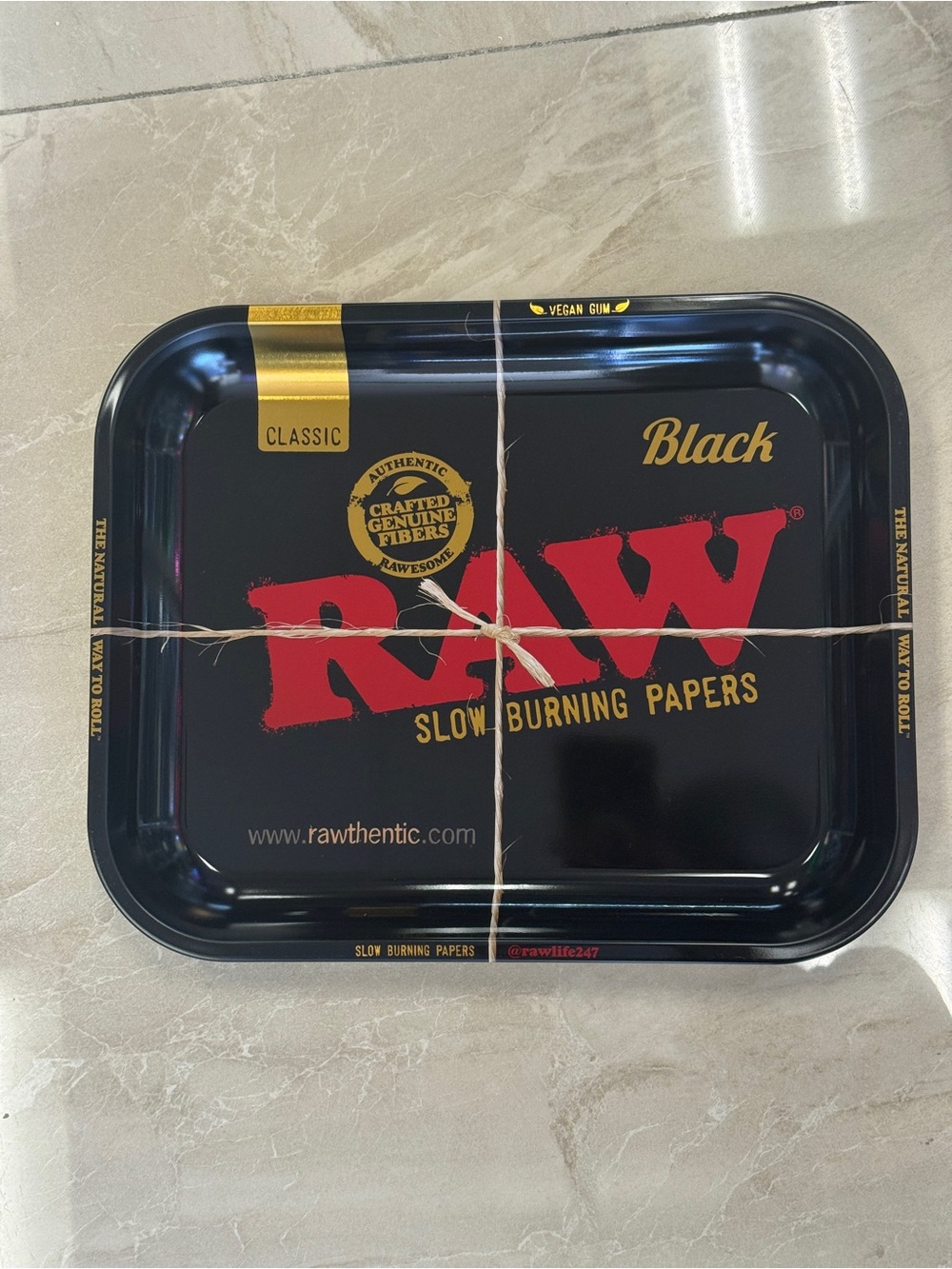 RAW XL Black Tray